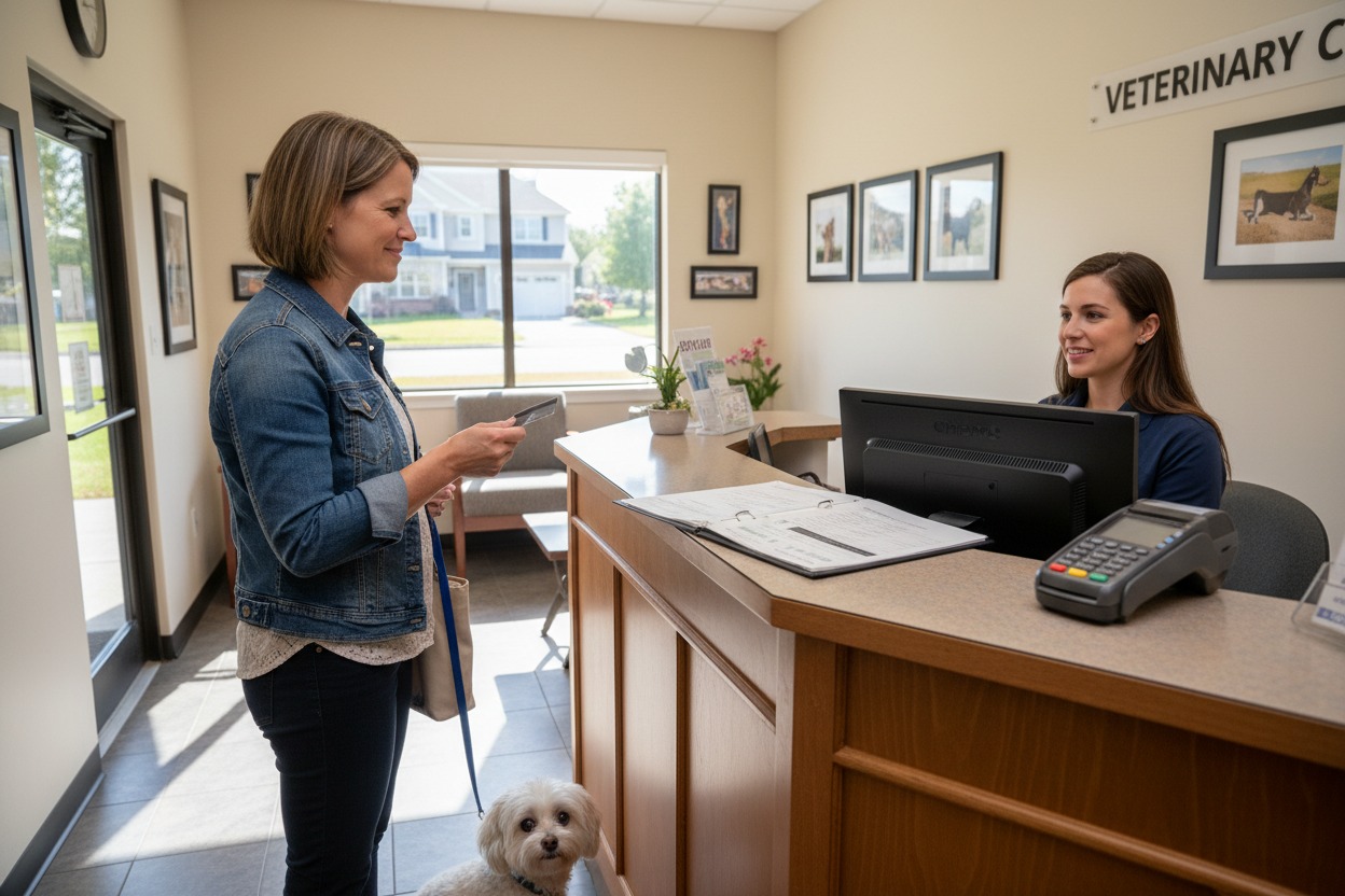 Paying veterinary bills